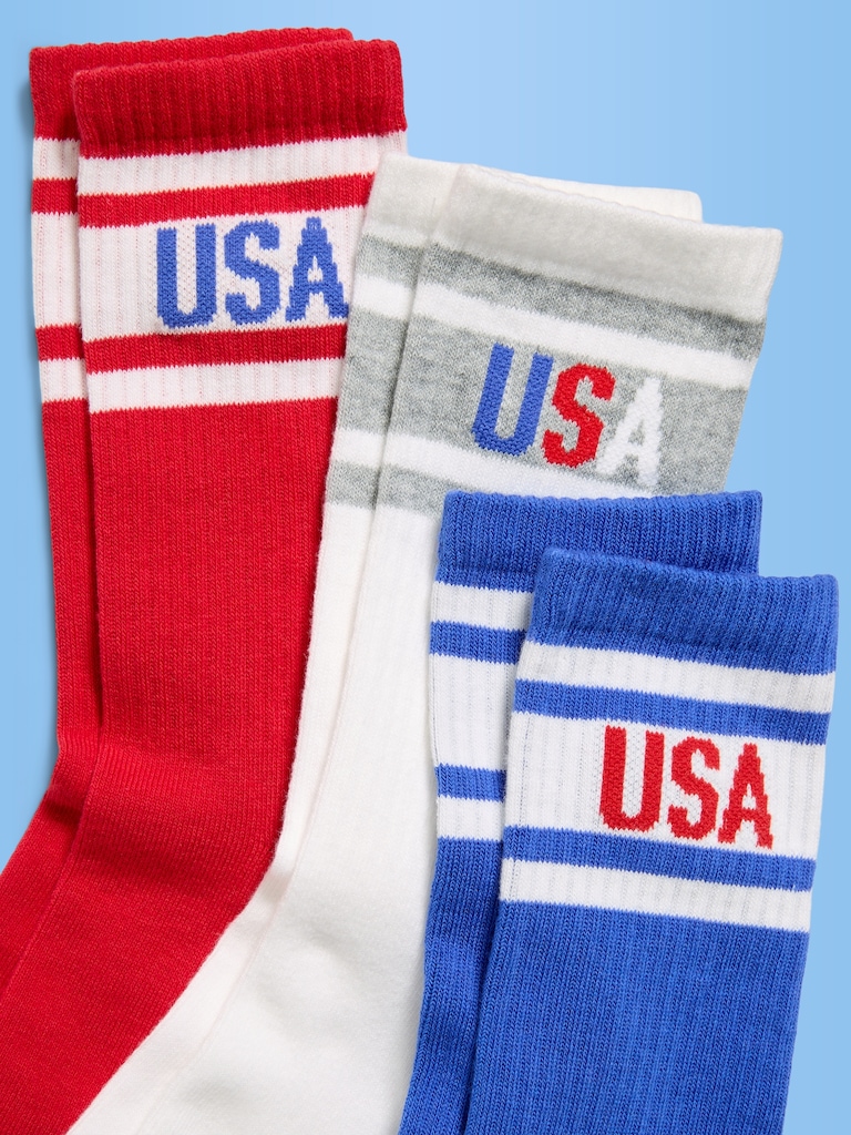USA Crew Socks for Men
