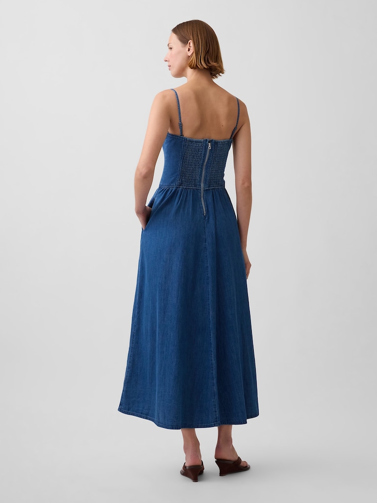 Denim Maxi Dress