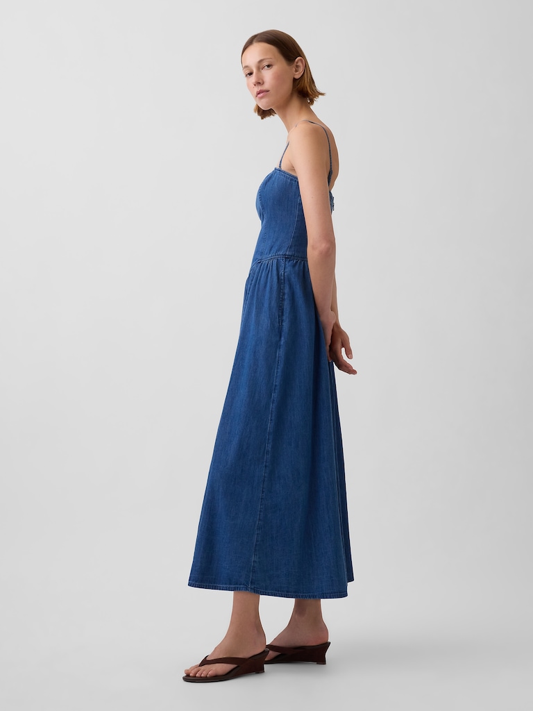 Denim Maxi Dress