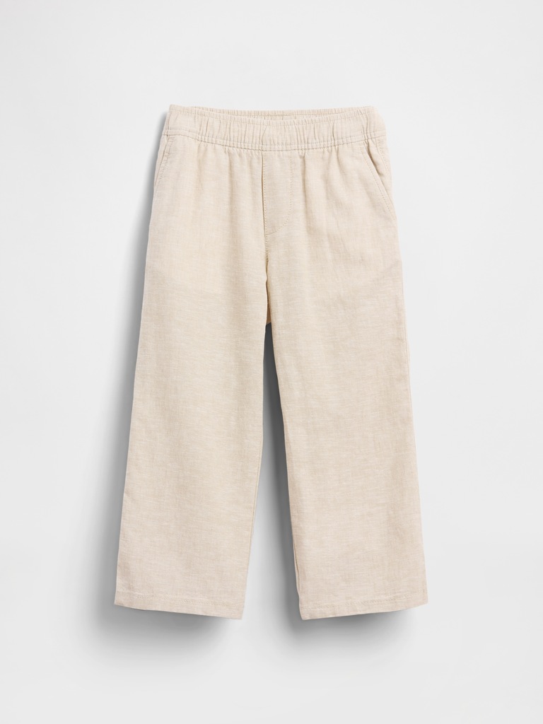 Baby & Toddler Linen-Cotton Pull-On Pants