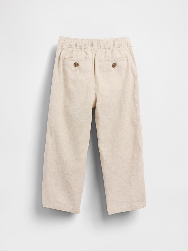 Baby & Toddler Linen-Cotton Pull-On Pants