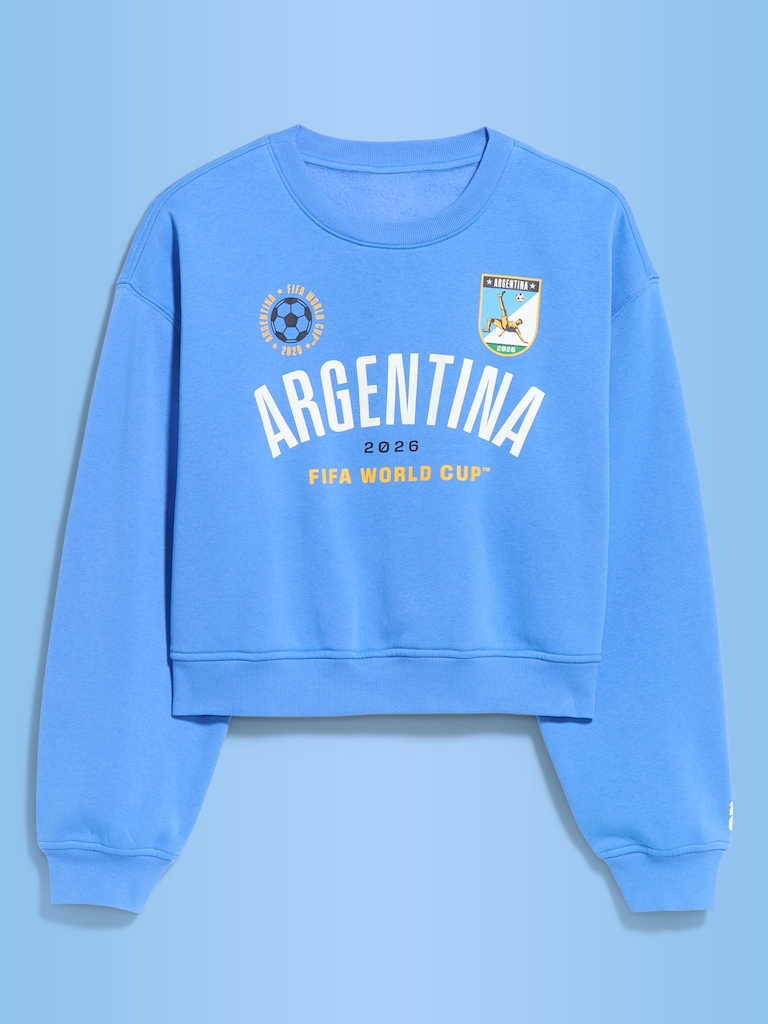 FIFA World Cup 26™ Argentina Oversized Graphic Sweatshirt for Women