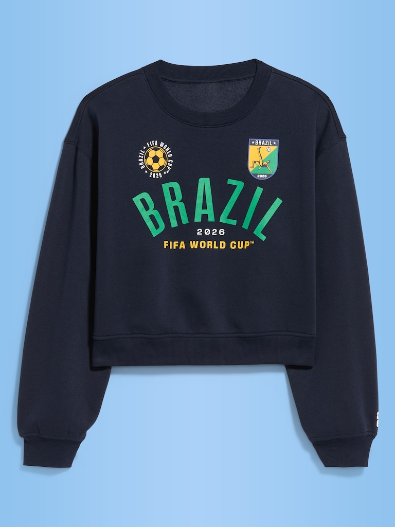 FIFA World Cup 26™ Brazil Oversized Graphic Sweatshirt for Women