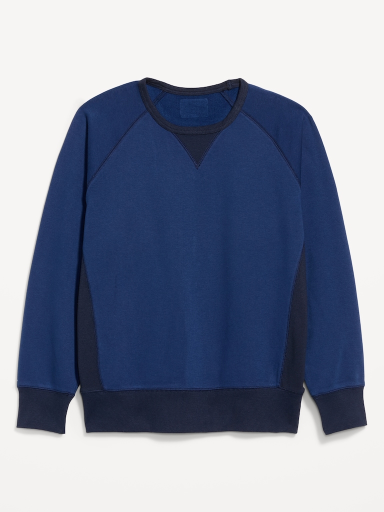 Oversized Heavyweight Crew-Neck Sweatshirt