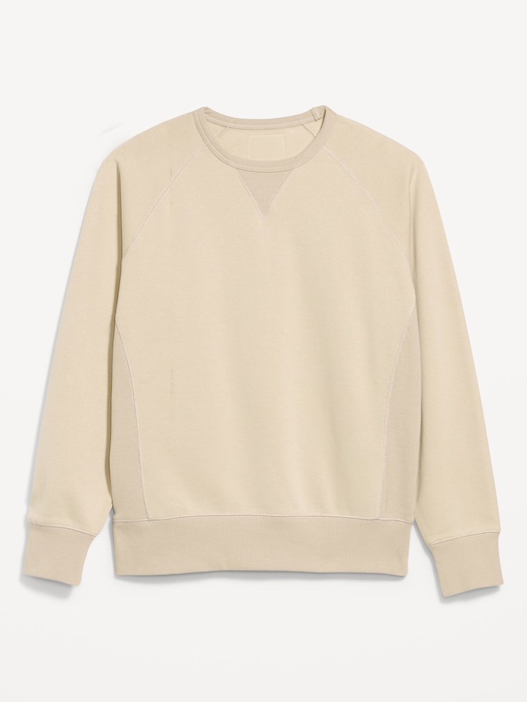 Oversized Heavyweight Crew-Neck Sweatshirt
