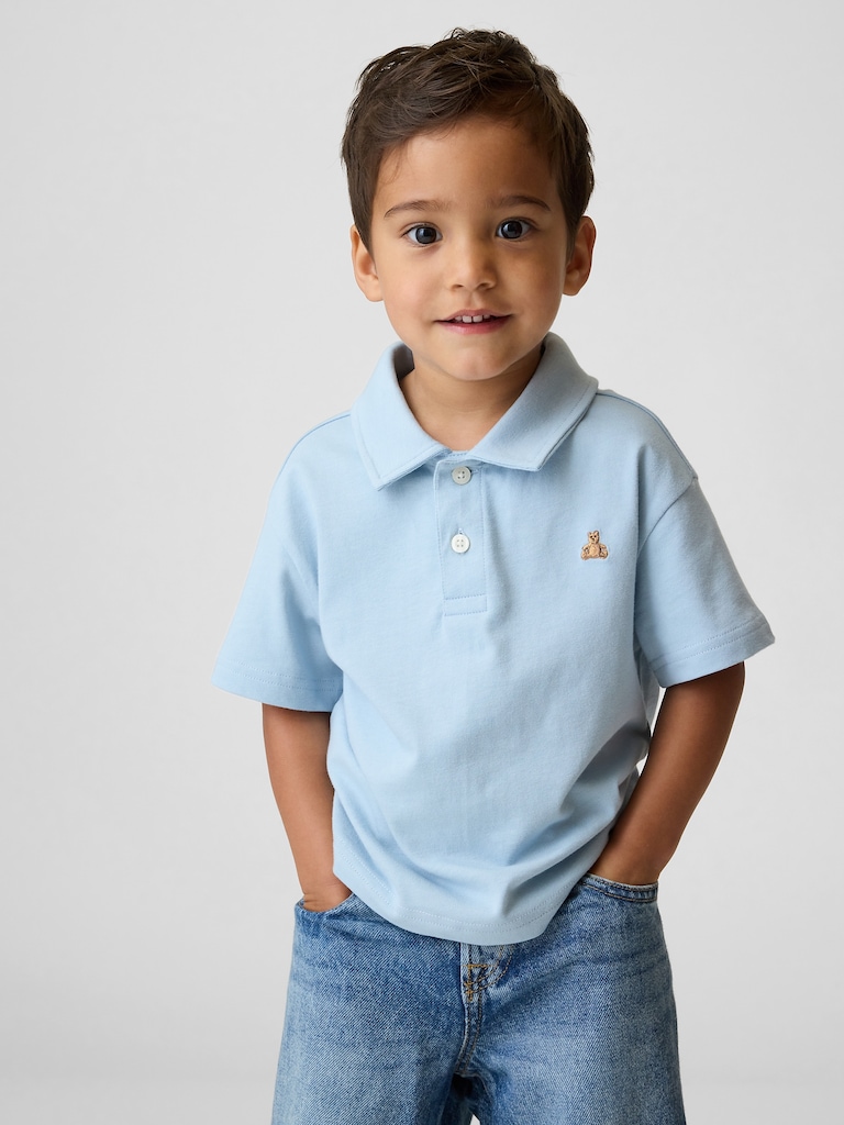 Polo coupe droite pour Bébé et Tout-petit
