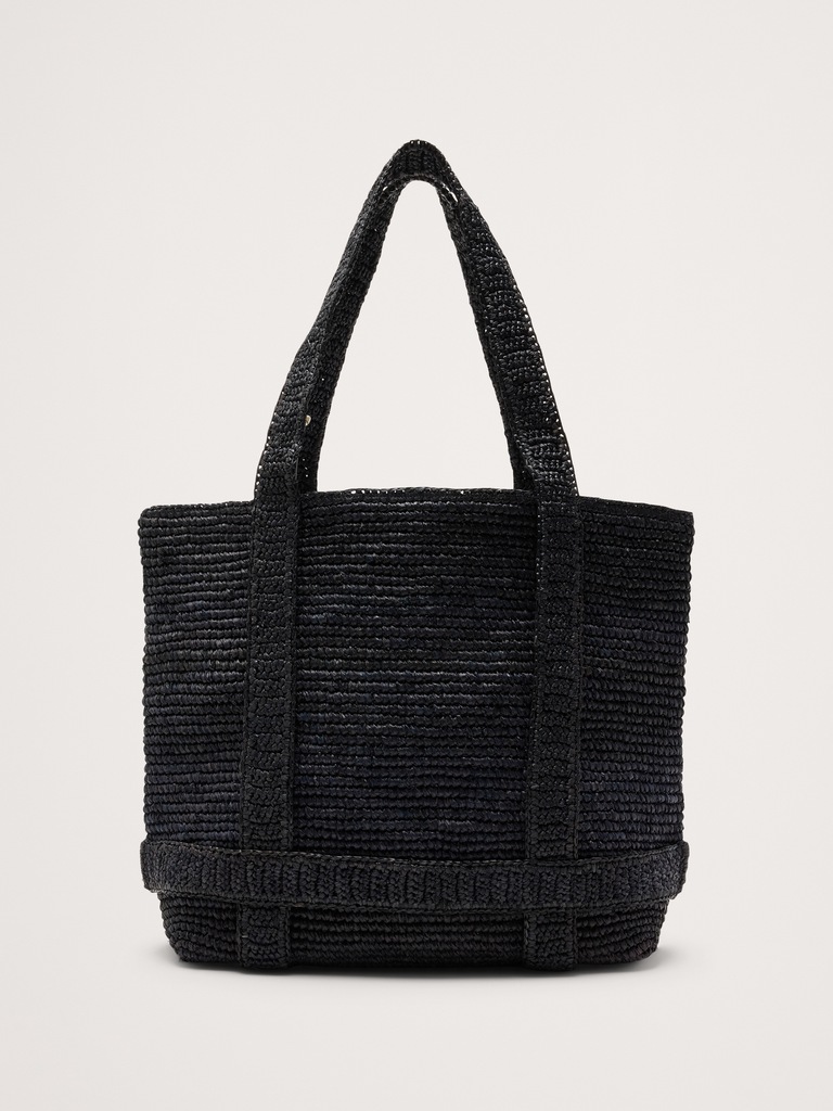 Straw Traveler Tote by Hat Attack