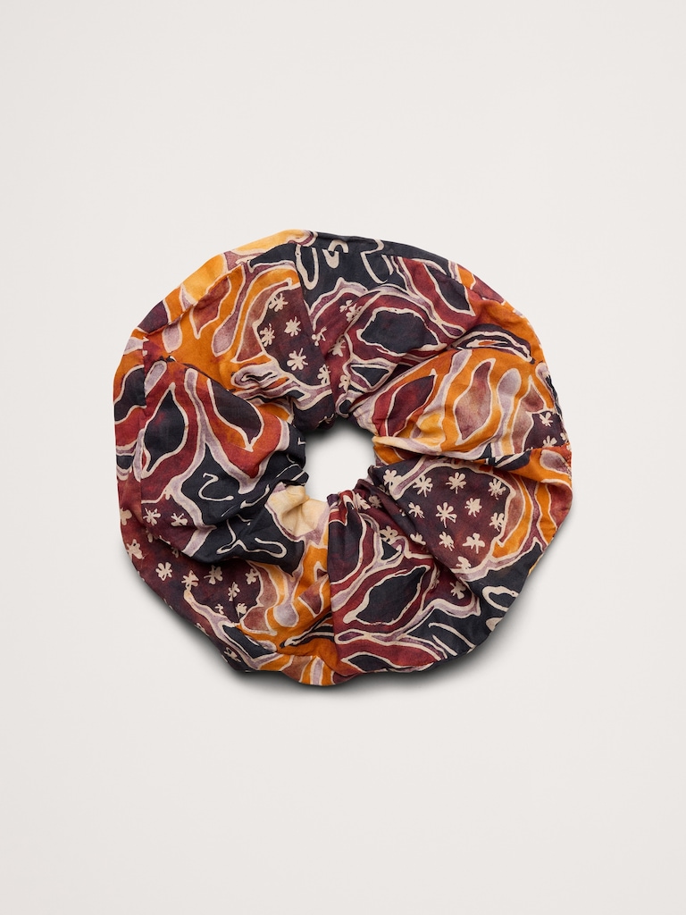 Cotton Hair Scrunchie