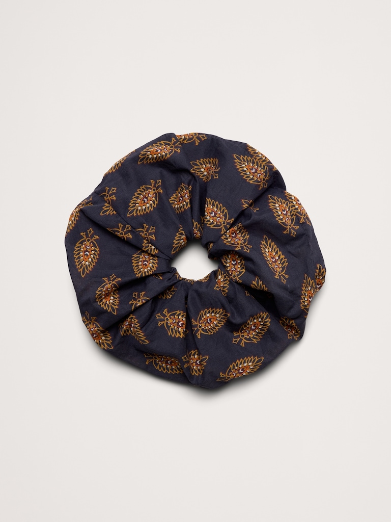 Cotton Hair Scrunchie