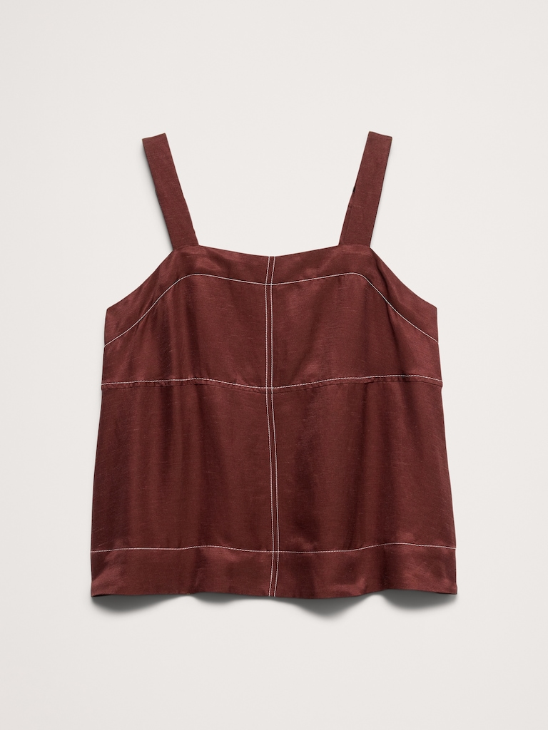 Viscose-Linen Tank