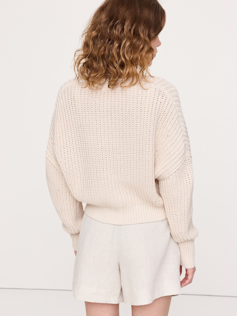 Chunky Cotton Cardigan