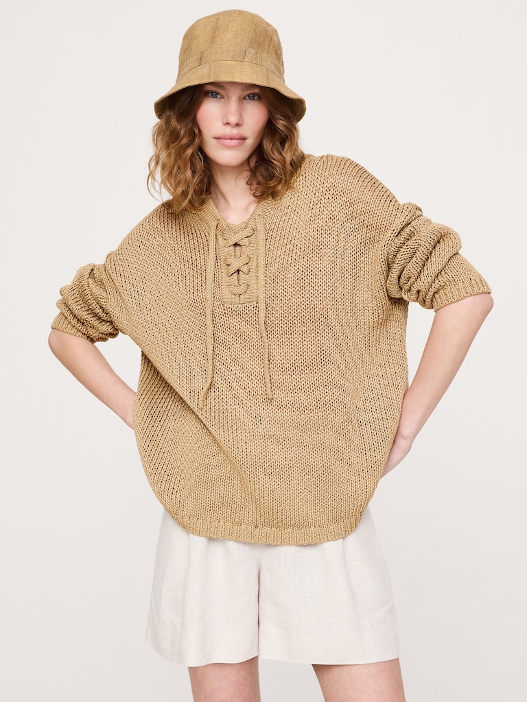Cotton Beach Hooded Sweater