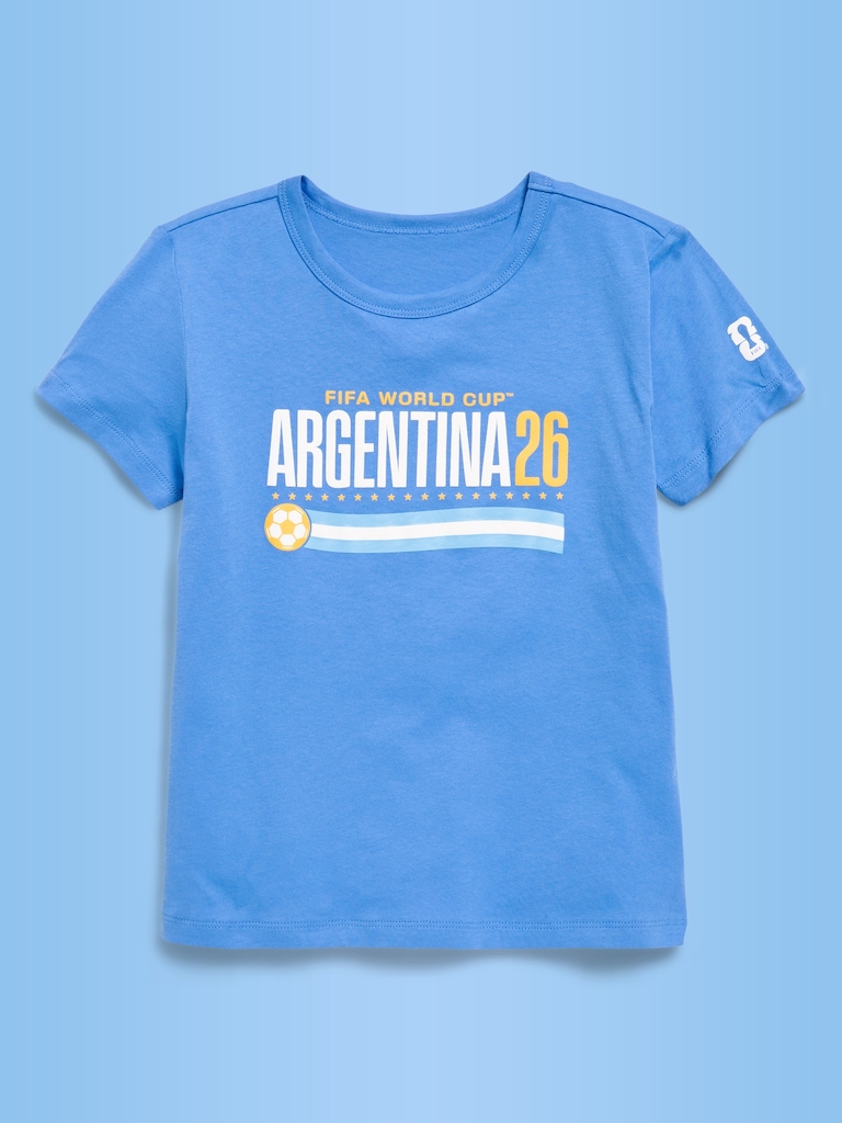 FIFA World Cup 26™ Argentina Graphic T-Shirt for Girls