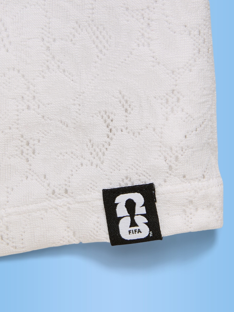 FIFA World Cup 26™ England Boxy Lace V-Neck T-Shirt for Girls