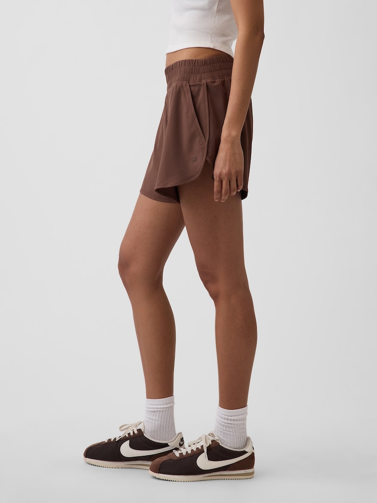 GapFit Tech High Rise Running Shorts