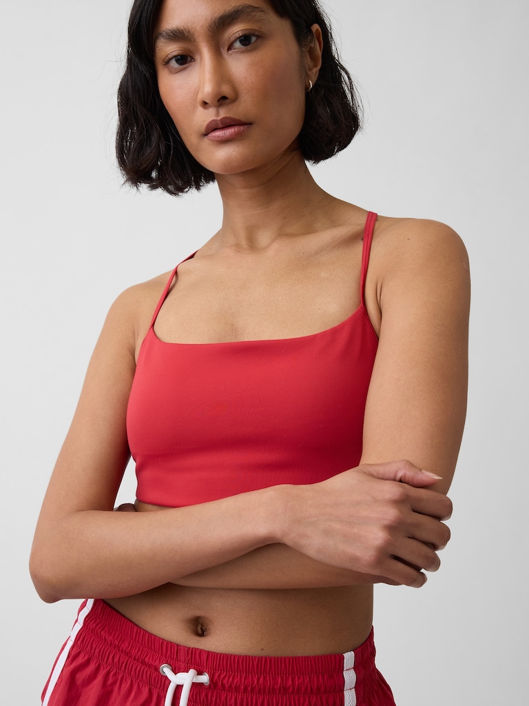 GapFit Smooth Racerback Sports Bra