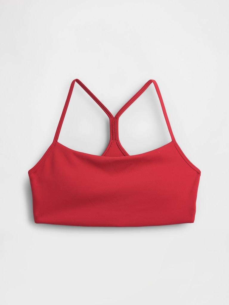 GapFit Smooth Racerback Sports Bra