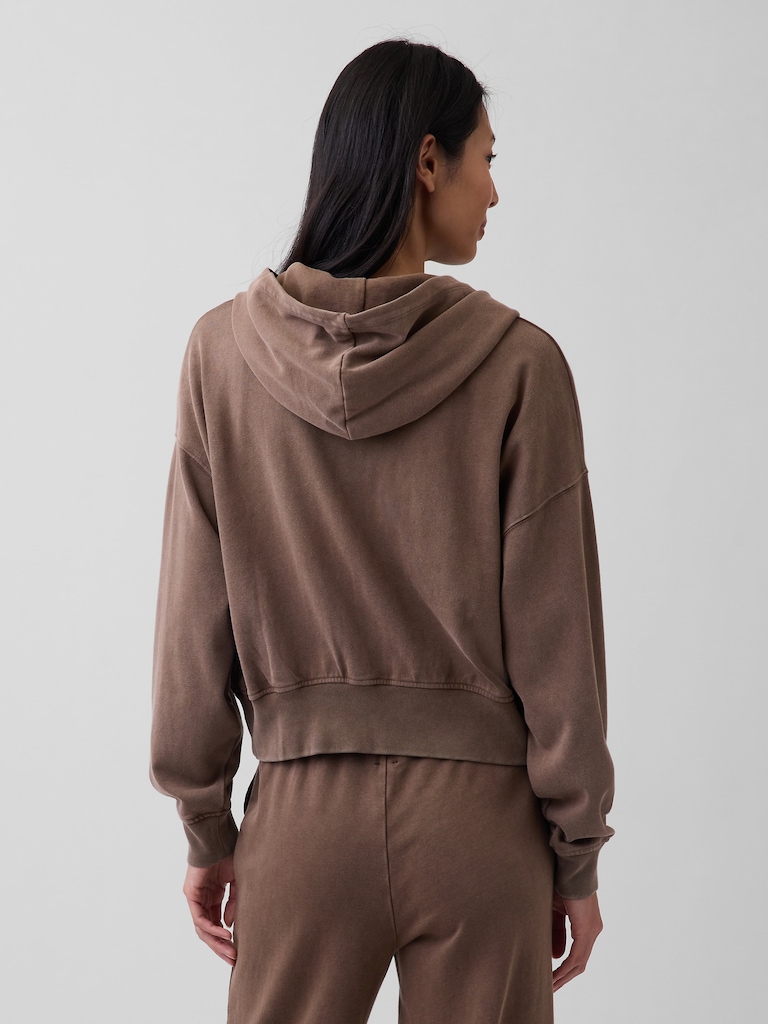 VintageSoft Terry Zip Hoodie