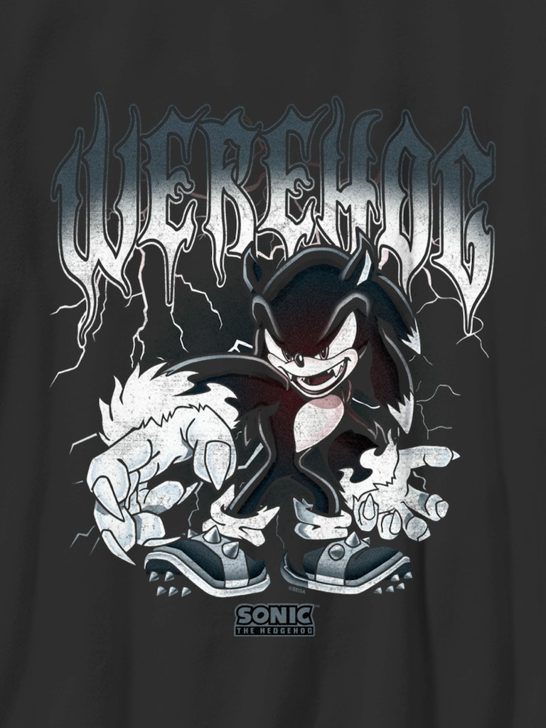Kids Sonic The Hedgehog Metal Graphic T-Shirt