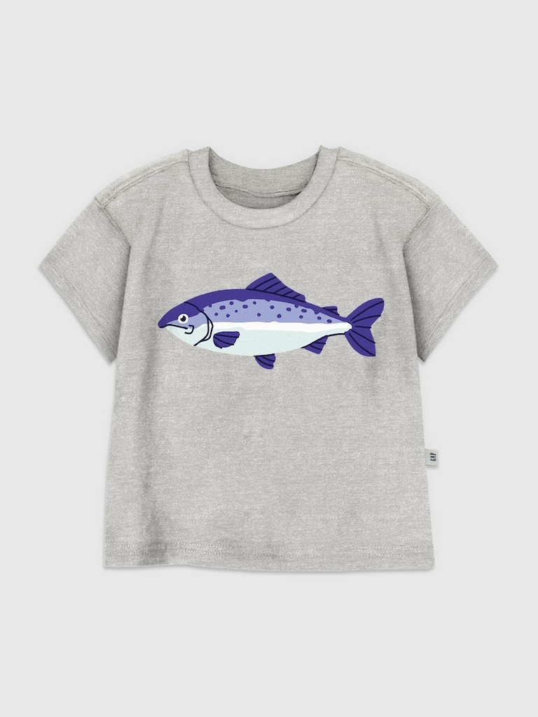 Toddler Fish Graphic T-Shirt