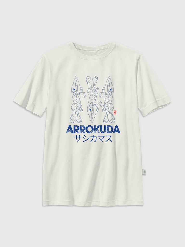 Kids Pokemon Arrokuda Graphic T-Shirt