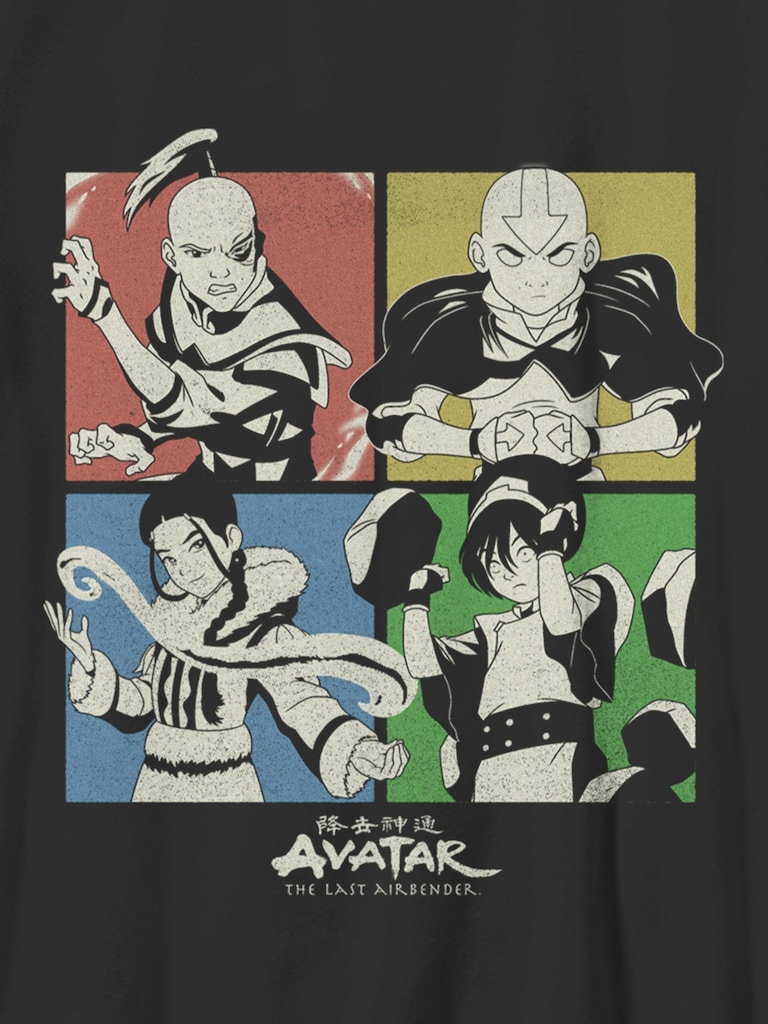 Kids Avatar the Last Airbender Box Up Graphic T-Shirt