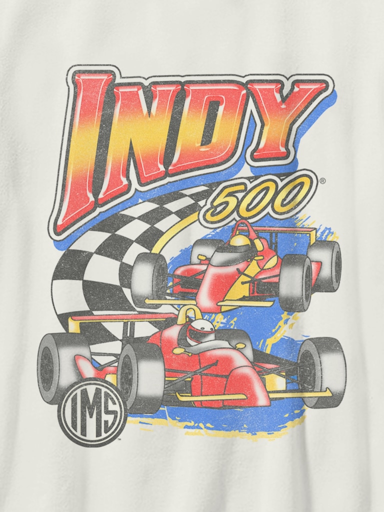 Kids Indy 500 Swoosh Graphic T-Shirt