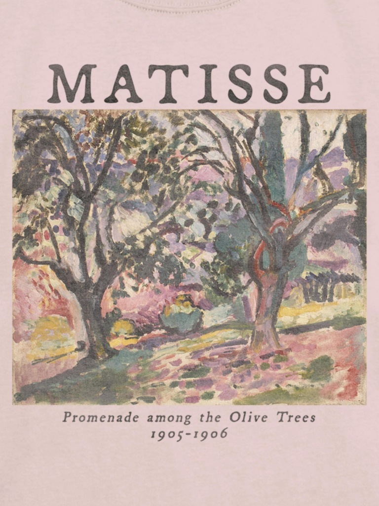 Kids Matisse Olive Trees Graphic T-Shirt