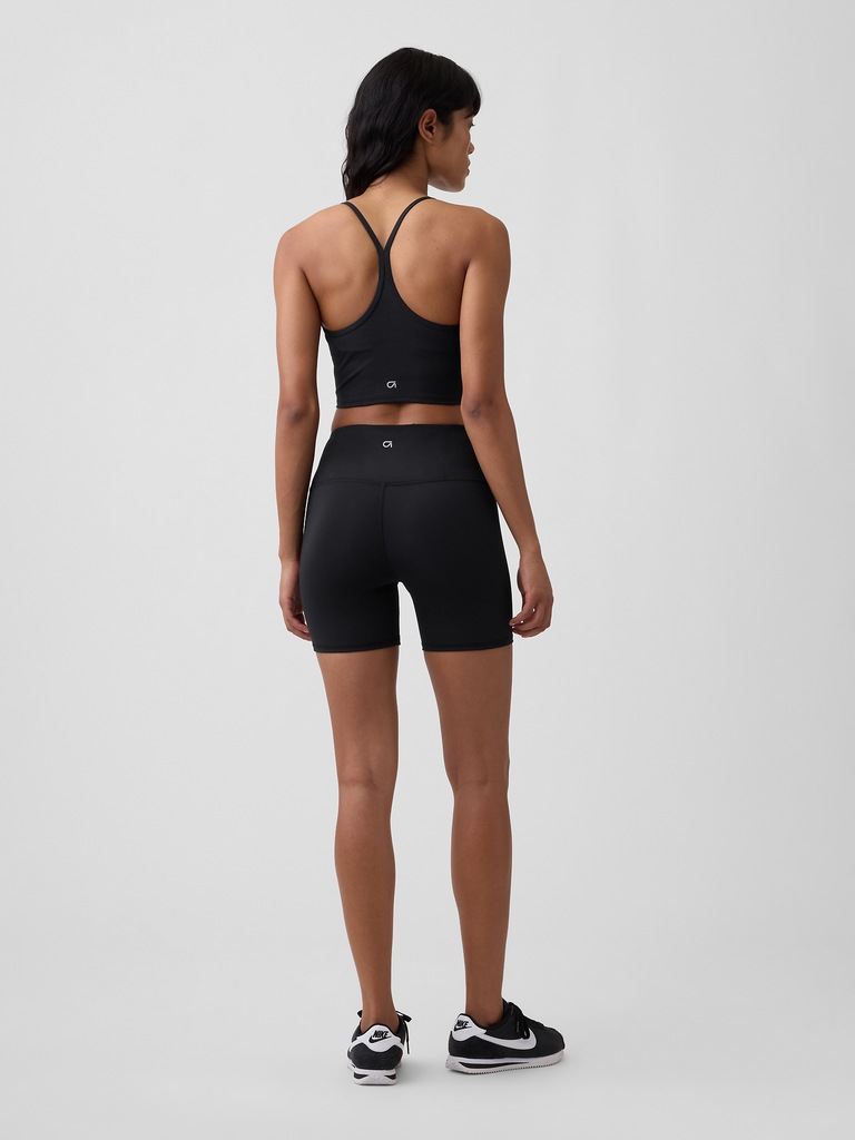 GapFit Studio Recycled 5" High Rise Bike Shorts