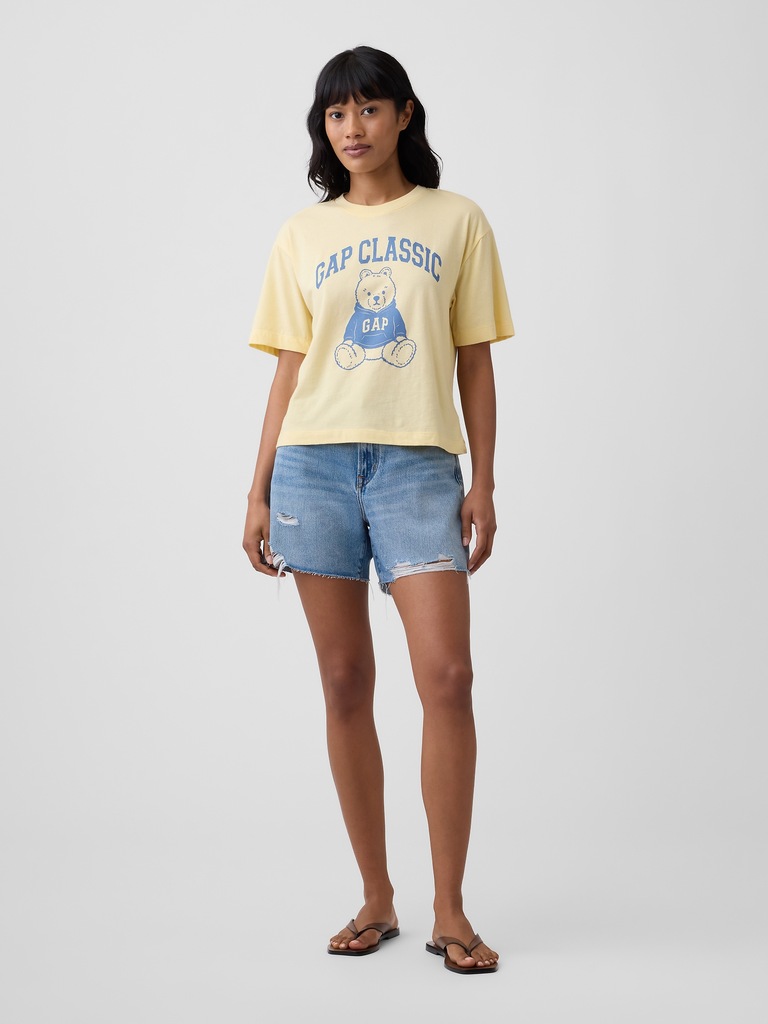 Oversized Brannan Bear Graphic T-Shirt