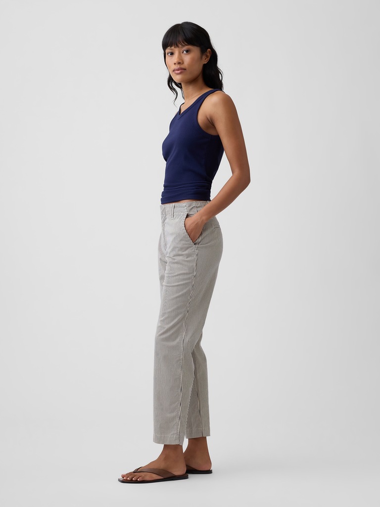 Mid Rise Downtown Khakis