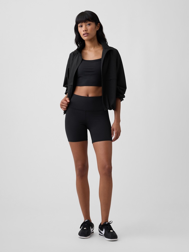 GapFit Studio Recycled 5" High Rise Bike Shorts