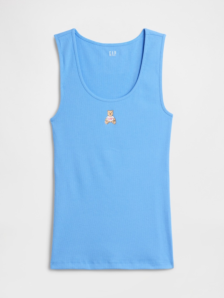 Gap Logo Ribbed Tank Top