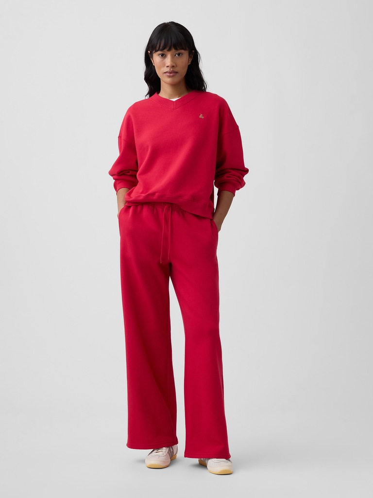 Relaxed Brannan Bear Straight-Leg Sweatpants