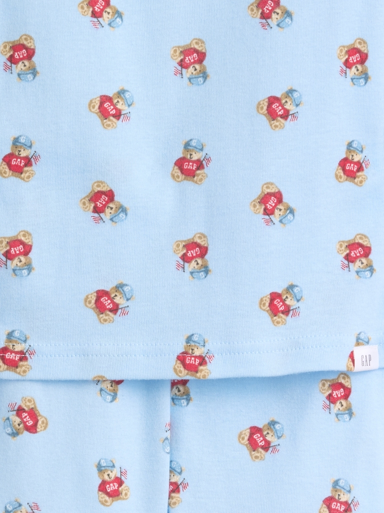 Baby & Toddler Brannan Bear Organic Brushed Cotton PJ Short Set