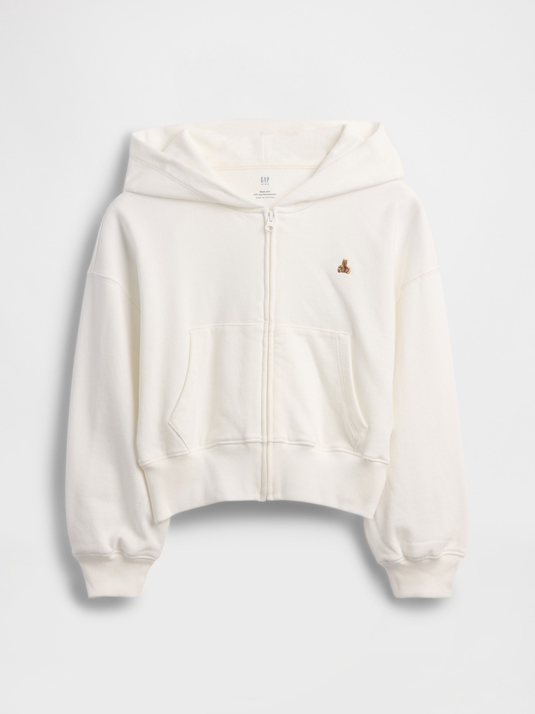 Kids VintageSoft Terry Wedge Zip Hoodie