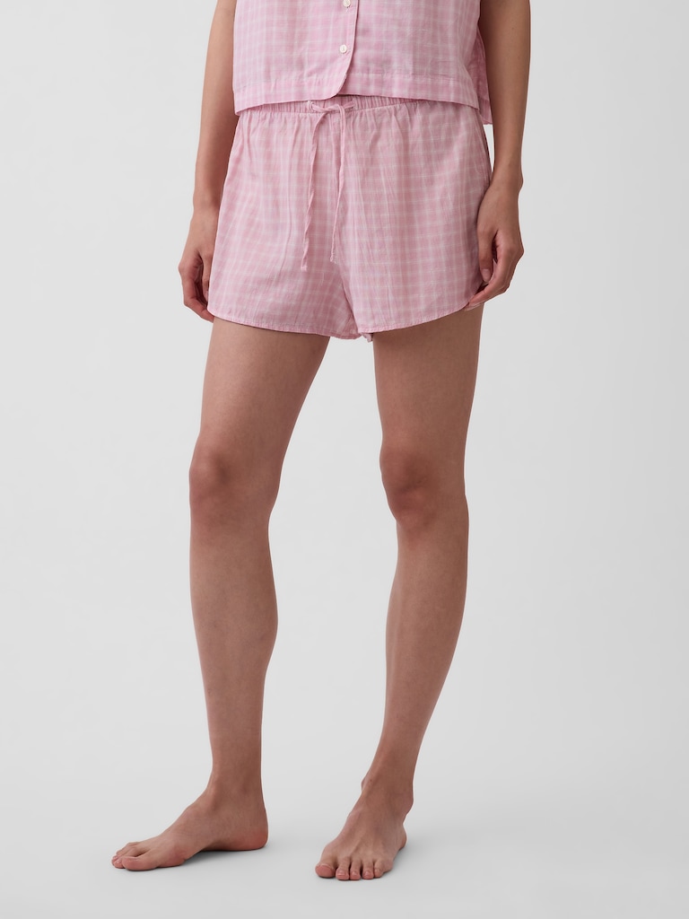 Crinkle Gauze PJ Shorts