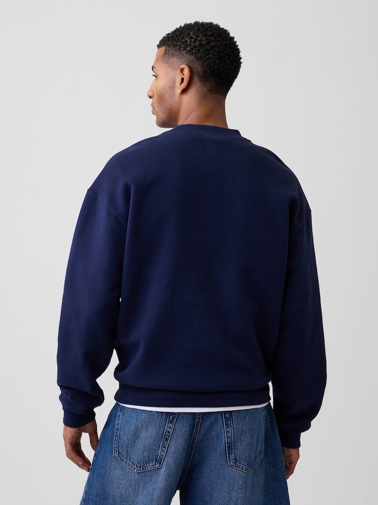 Adult Relaxed Gap Mini-Logo Sweatshirt