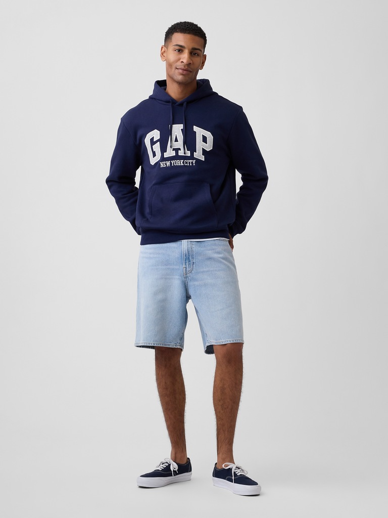Relaxed Gap City Logo Hoodie