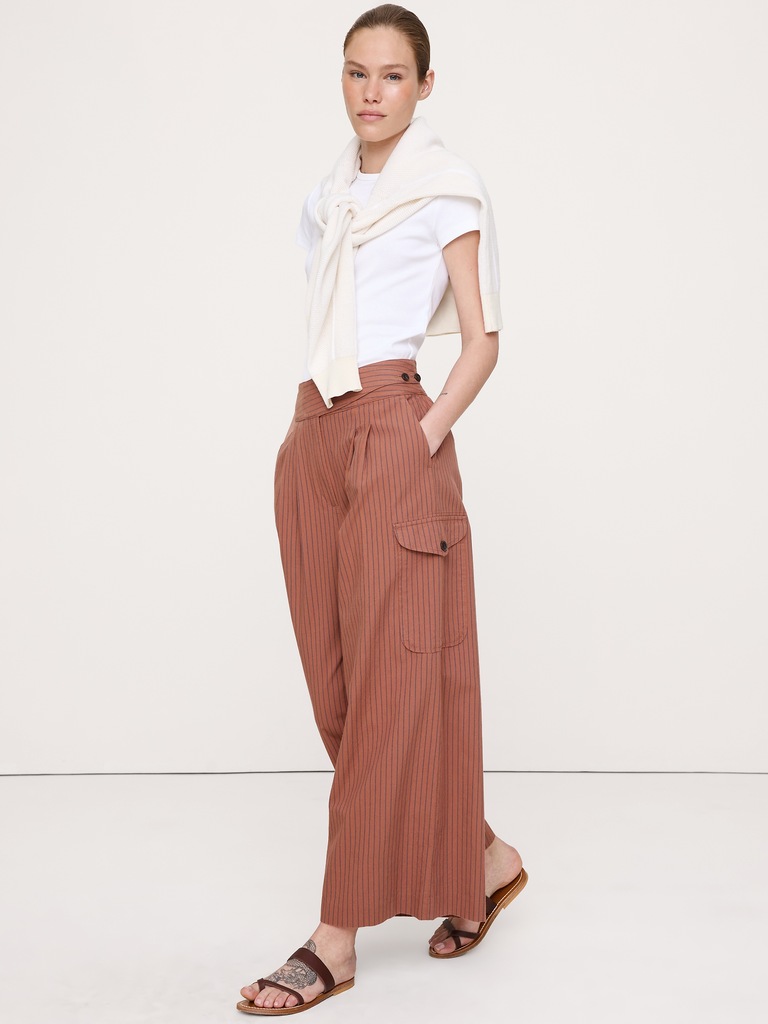 Heritage Explorer High-Rise Wide-Leg Pant