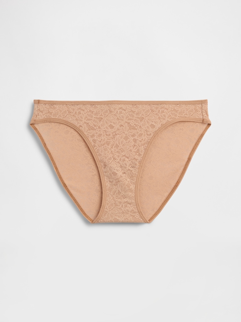Culotte bikini en dentelle