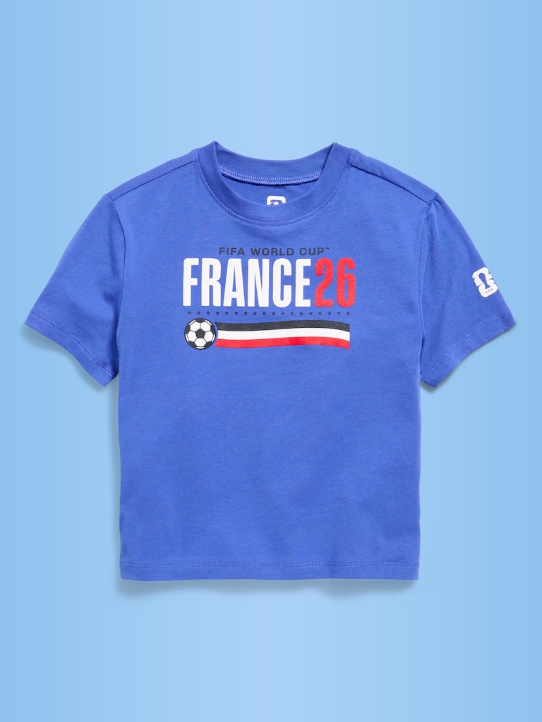 FIFA World Cup 26™ France Oversized Unisex Graphic T-Shirt for Toddler