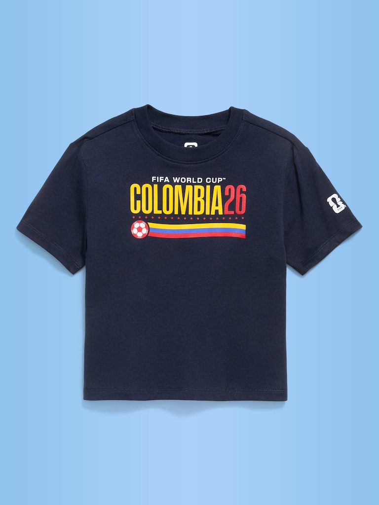 FIFA World Cup 26™ Colombia Oversized Unisex Graphic T-Shirt for Toddler