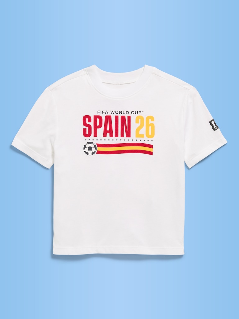 FIFA World Cup 26™ Spain Oversized Unisex Graphic T-Shirt for Toddler