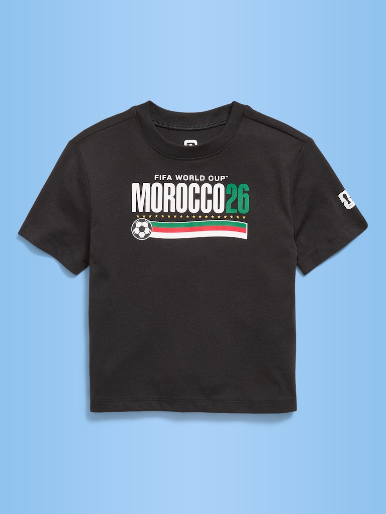 FIFA World Cup 26™ Morocco Oversized Unisex Graphic T-Shirt for Toddler