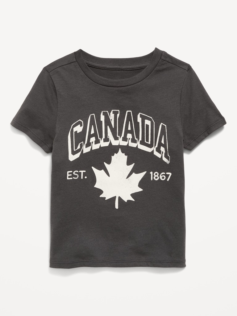 Short-Sleeve Unisex Graphic T-Shirt for Toddler