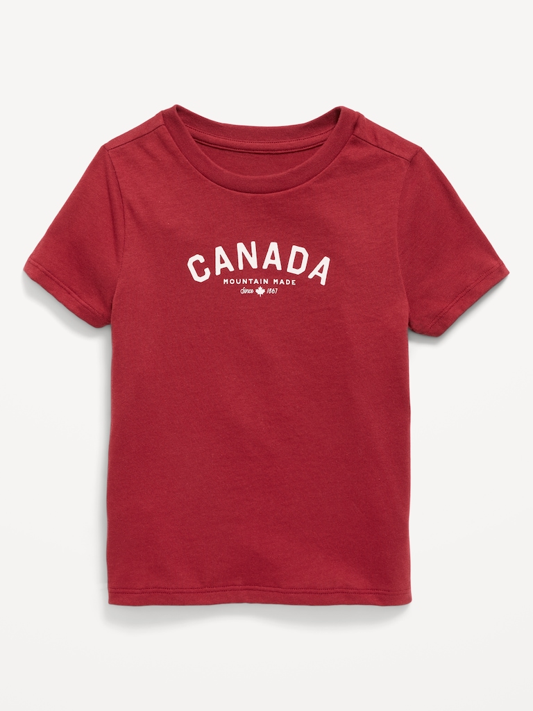 Short-Sleeve Unisex Graphic T-Shirt for Toddler