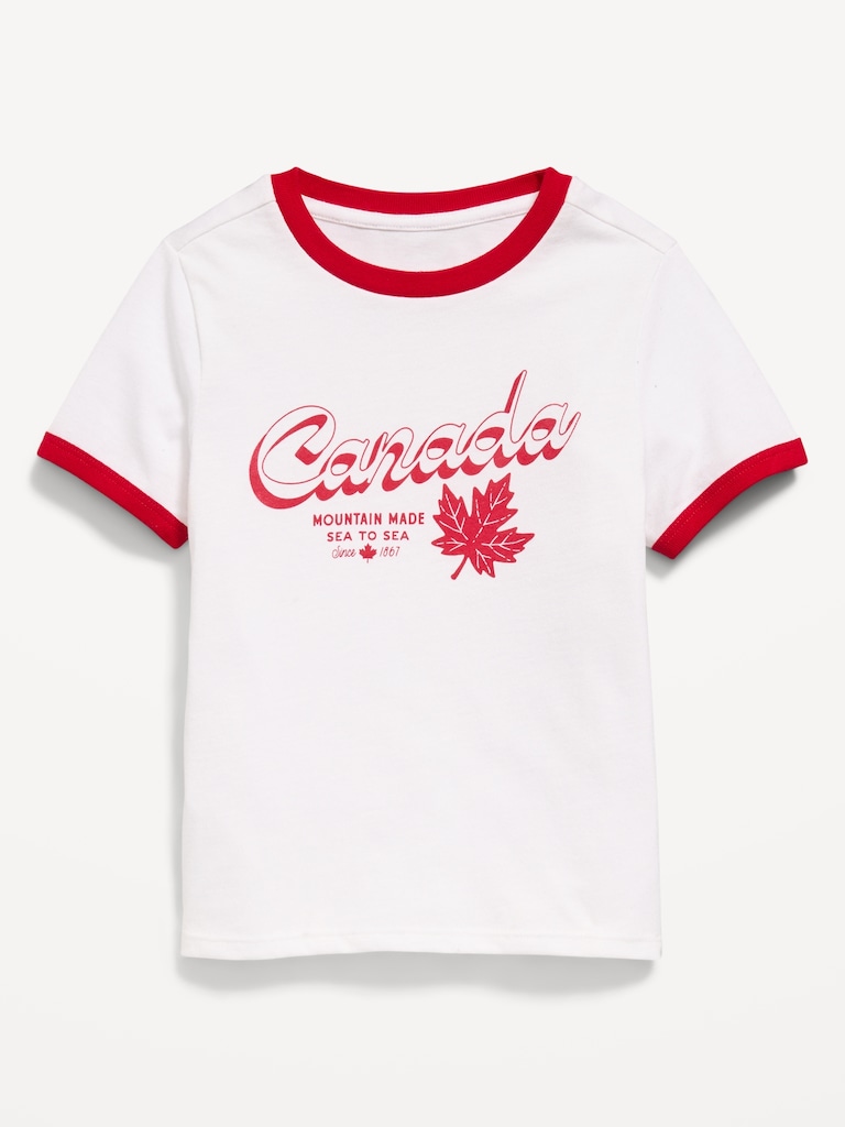 Short-Sleeve Unisex Graphic T-Shirt for Toddler