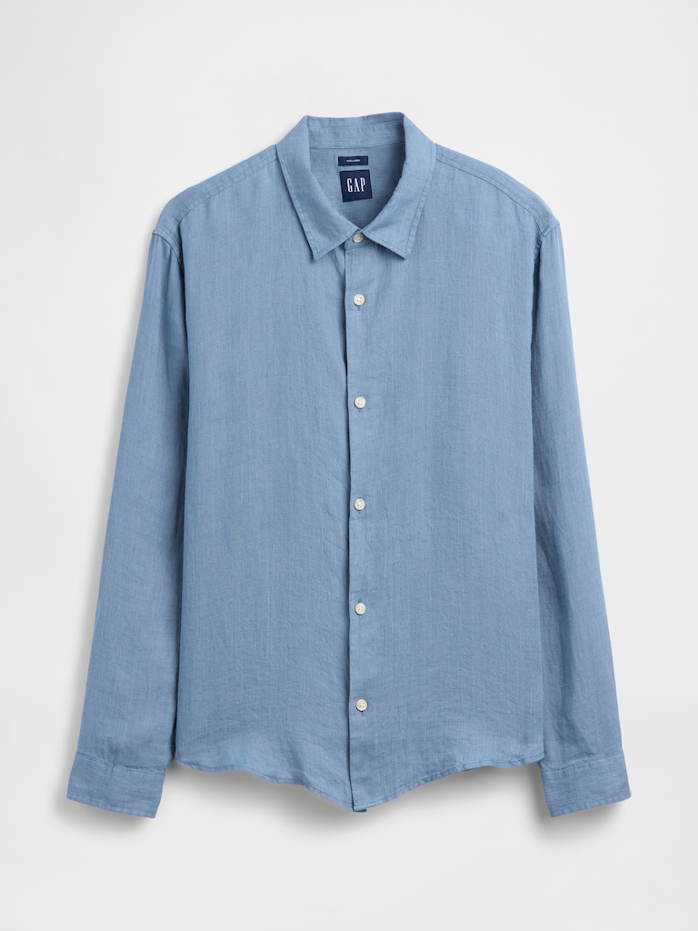 100% Linen Relaxed Shirt