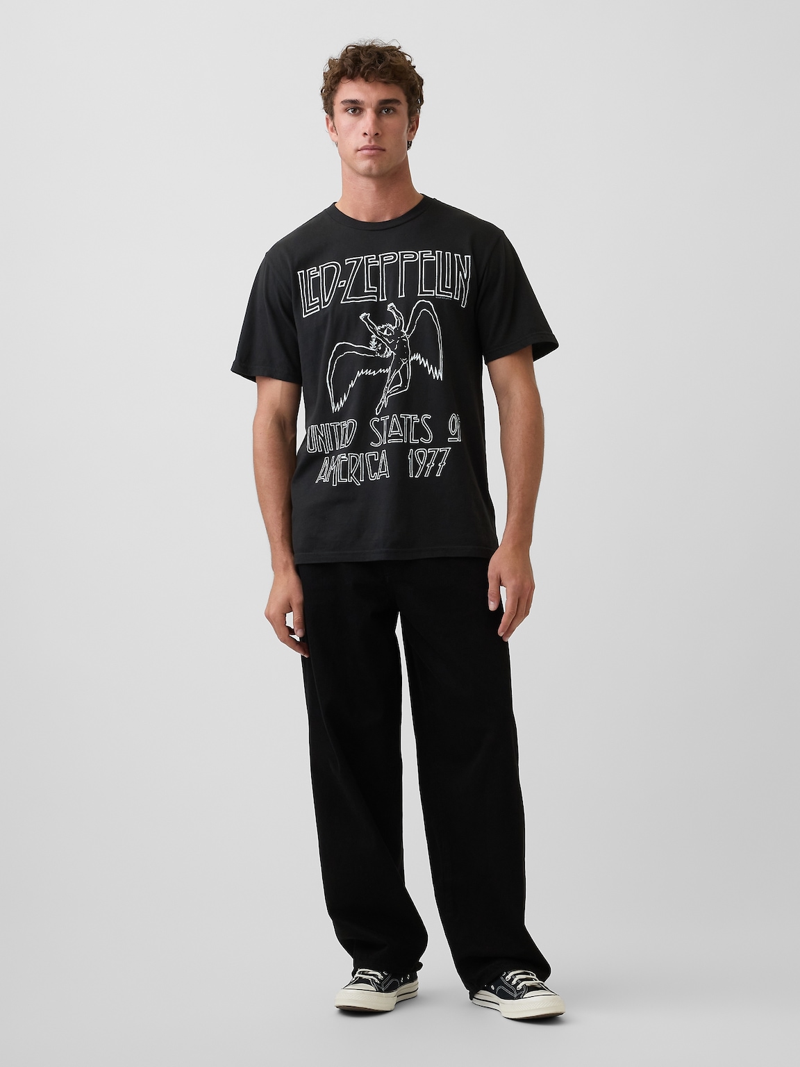 Led Zeppelin Relaxed Graphic T-Shirt